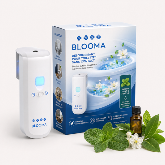 Blooma - Pack distributeur avec recharge Menthe Vanillée Velours